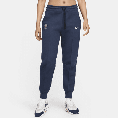 Paris Saint Germain Tech Fleece Women s Nike Football Mid Rise Joggers